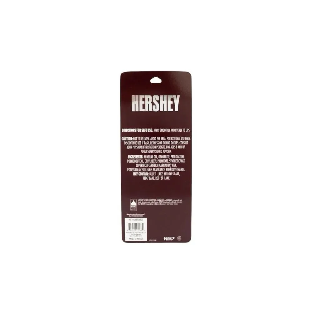 Hershey Flavored Lip Balm 8 Pack .96 Oz Each